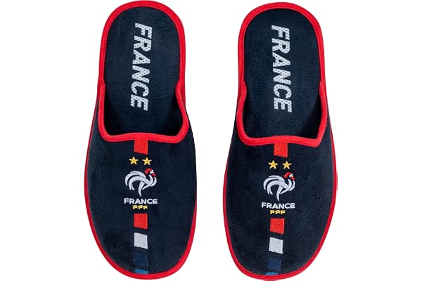 Equipe de France de Football Chaussons FFF - Collection Officielle