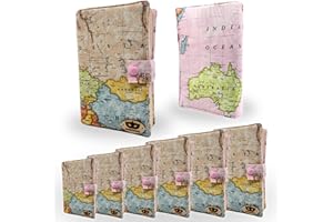 COVERS4BOOKS Funda Libros Lectura | Funda para Libros de Lectura Medianos de Tapa Blanda y Muy Gruesos o Libros Grandes de Tapa Dura y Poco Grosor | Funda Literaria 100% Algodón | Funda Libro Talla L