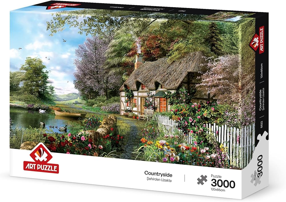 Art Puzzle Şehirden Uzakta 3000 Parça Puzzle
