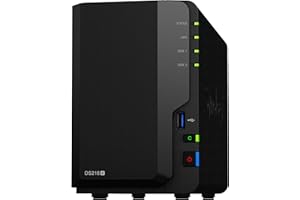 Synology DS218 + 4To (2 x 2To WD RED) 2 Bay Bureau Unité NAS