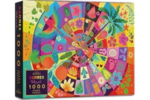Elena Essex Jigsaw Puzzles for Adults 1000 - Seasonal Wheels (Summer Wheel)