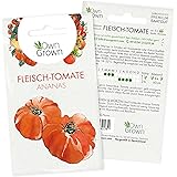 Tomatensamen Fleischtomate Ananas: Ananas Tomaten Samen zum einfachen Anbau von Tomatenpflanzen, Gelbe Tomaten zur Anzucht fü