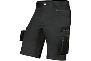 Uvex echor Arbeitsshorts - Kurze Premium Arbeitshose - Herren-Cargohose - Stretch-Bund, leicht, elastisch & viel Stauraum