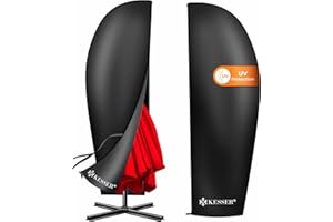 KESSER® Housse de Protection pour Parasol en Polyester Ø 300 cm