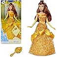 Disney Store Official Princess Belle Classic Doll for Kids, Beauty and the Beast, 29cm/11”, Includes Evening Gloves and Brush, Fully Posable Toy in Glittering Outfit - Suitable for Ages 3+