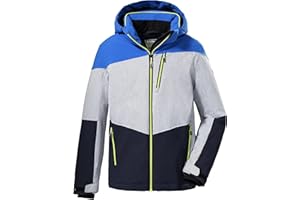 Killtec Ksw 161 Bys Ski Jckt Veste de ski avec capuche et jupe pare-neige Garçon
