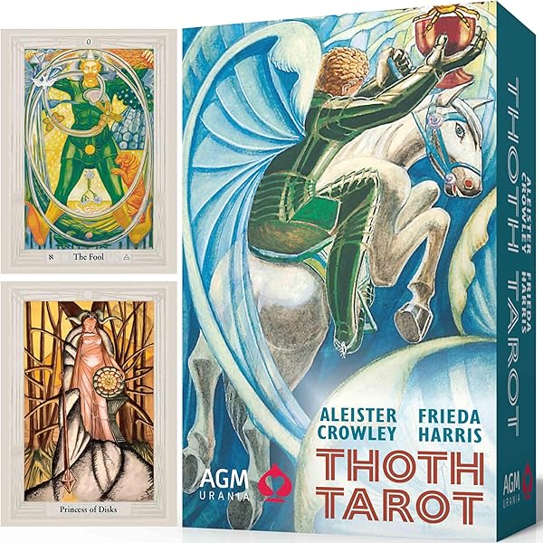 洋書 THE BOOK OF THOTH (Egyptian Tarot) The Book of Thoth (Egyptian Tarot) - Tarotopia
