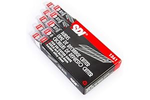 PRACTICTOOLS SDI - Pack de 100 Cuchillas de Recambio Acero SK2+Cr. de 9mm / 30º Cutter SDI Ingenuity