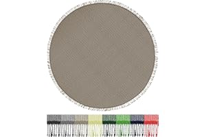 Brandsseller Outdoor Tablecloth Weatherproof and Non-Slip - Garden Camping Balcony Round Ø 160 cm Cappucino