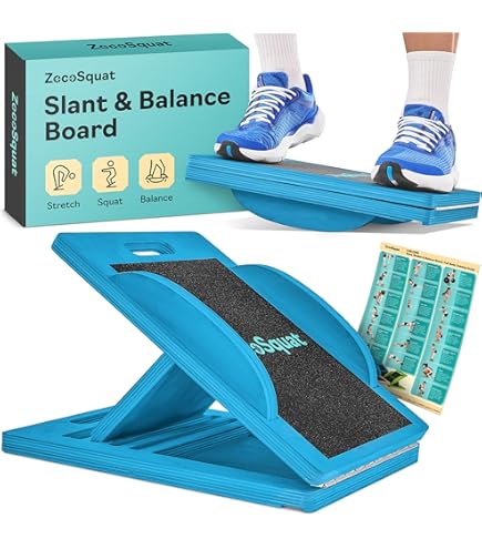 Planche Inclinée Professionnelle En Bois – Planche D'inclinaison Réglable Et Tendeur De Mollet Avec Poignée Latérale Supplémentaire Pour La Portabilité Design Réglable 5 Positions 39 (L) X 31,5 (l) X
