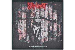 Caisse sLIPKNOT écusson tHE gRAY patch cHAPTER 10 x 10 cm