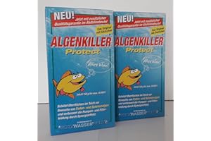 WEITZ-WASSERWELT Algenkiller Protect - 2 x 150 gr zuverlässig gegen alle Algen im Teich