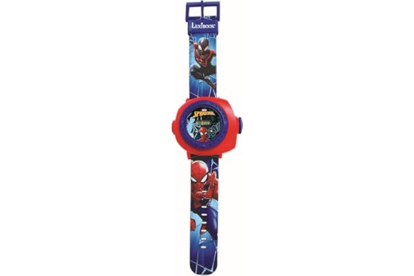 Lexibook, Montre Bracelet Ajustable avec Projections de 20 Images, écran Digital, Disponible en Plusieurs Personnages et Couleurs, DMW050-series
