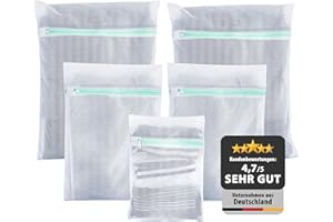 Lavandola® Wäschenetz Set - Kochfest und für Trockner geeignet - Wäschebeutel für Socken, Feinwäsche, Unterwäsche, UVM. - Wäschesäcke für Waschmaschine - Wäschesack Waschmaschine