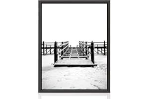 rahmengalerie24 Schattenfugenrahmen 20x60 cm schwarz matt für Leinwand Bilderrahmen Keilrahmen für Leinwände aus Holz MDF