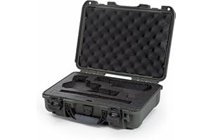 ‎NANUK Nanuk 910 wasserdichter 2UP Classic Pistole Hartschalenkoffer - Olive