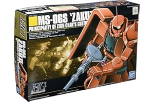 BANDAI SPIRITS Bandai Gunpla High Grade HGUC 1/144 MS-06S Zaku II Char Custom