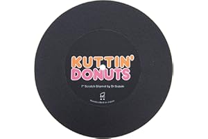 STOKYO Tablecloth Dr. Suzuki 7" Kuttin Donuts Slipmat schwarz