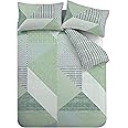 Catherine Lansfield, Green, Double Duvet Set