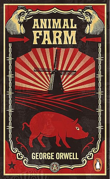 Buy Animal Farm The Dystopian Classic Reimagined With Cover Art By Shepard Fairey Penguin Essentials 94 Book Online At Low Prices In India Animal Farm The Dystopian Classic Reimagined With Cover