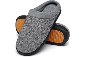 Mishansha Uomo Pantofole da Casa Donna Caldo Comode Antiscivolo Inverno Ciabatte, Gr.36-48 EU