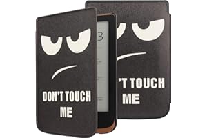 VOVIPO Funda Delgada Compatible con Pocketbook Touch Lux 4/Lux 5/Touch HD 3/Color (2020)