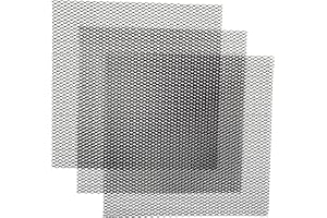 AggAuto 3 st universal 13 tum x 13 tum metallnät, rostar aldrig aluminiumlegering ventilationsnät skärm galler, infoga hårdva
