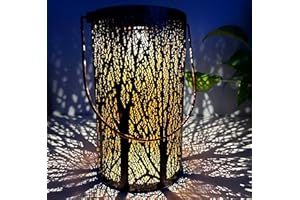 Lumières Solaire Exterieur Jardin, XRR Lanterne Solaire Exterieur Jardin, Etanche Lampe Solaire Exterieure décoration pour Patio, Table, Interieur, terrasse, cour