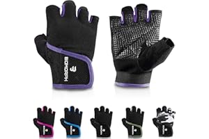 ‎BIOMORPH Biomorph Training Gloves for Men and Women (Various Sizes & Colours) Fitness Gloves for Strength Sports, Bodybuilding, Crossfit Fitness Gloves for Optimal Grip and Protection Against Calluses