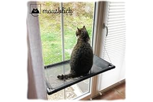 Riijk Amaca da finestra per gatti con portata massima da 23 kg, estremamente robusta, lettino da finestra per gatti