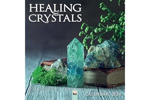 Healing Crystals Wall Calendar 2024 (Art Calendar)