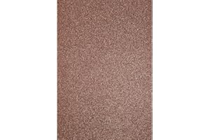 VAESSEN CREATIVE Florence Lot de 5 feuilles de papier cartonné pailleté coloré A4 marron 250 g/m² pour la fabrication de cartes