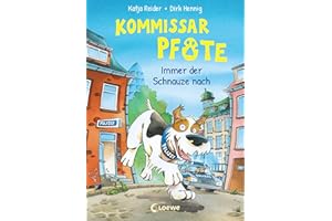 Kommissar Pfote (Band 1) - Immer der Schnauze nach: Begleite den beliebten Hunde-Held bei seiner Spurensuche - Lustiger Kinderkrimi zum Vorlesen und ersten Selberlesen ab 6 Jahren