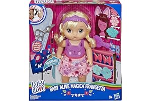 HASBRO Baby Alive - Magica Frangetta (poupée blonde) - Version italienne
