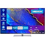 MEDION X14360 108 cm (43 Zoll) UHD Fernseher (Smart-TV, 4K Ultra HD, Dolby Vision HDR, MEMC, Micro Dimming, Netflix, Prime Vi
