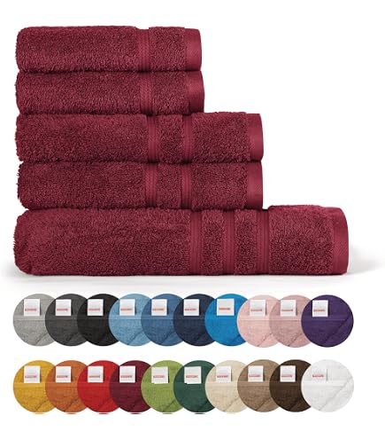 Bassetti Monreale Asciugamano 100% Cotone Color Sabbia 50x100 Cm - Made In Italy Con Motivo Cachemire
