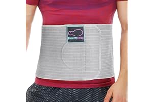 HEERTEEAJ Umbilical Hernia Belt - For Men and Women – Abdominal Hernia Binder for Belly Button Navel Hernia Support, Helps Relieve Pain - for Incisional, Epigastric, Ventral, & Inguinal Hernia