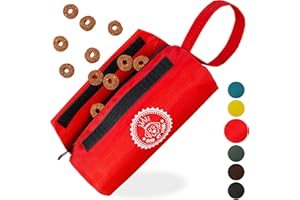 HUND IST KÖNIG Dummy à rapporter de qualité supérieure pour chien - Sac à nourriture idéal pour l'entraînement des chiens ou des chiots