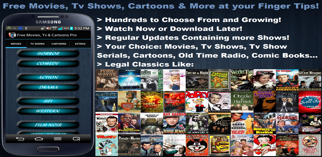 Free Movies, Tv & Cartoons Pro: Amazon.de: Apps für Android Free Movies, Tv & Cartoons Pro: Amazon.de: Apps für Android -