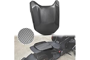 SAUTVS Carbon Fiber Pattern Mono Seat Cowl for Can-Am Ryker, Carbon Fiber Pattern Mono Seat Cowl Kit for Can Am Ryker 600 900 Sport & Rally Edition All Models Accessories (1PC, Replace #219400948)