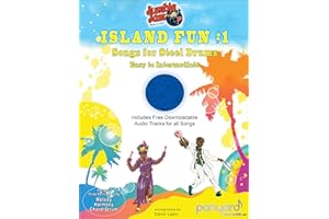 Panyard JJ5513 Jumbie Jam Island Fun 1 for Steel Pan Book with CD