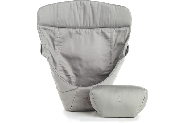 Ergobaby Coussin Bébé pour les Porte-Bebe, Collection Original (3.2 – 5.5 kg), Gris