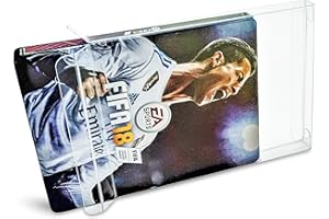 20 x Klarsicht Schutzhüllen passend für Sony Playstation 4 OVP 0,5mm Panzerglasoptik Passgenau und Glasklar-PET-Reset Retro Game Protectors-PS3-PS4-PS5-Blu-Ray Steelbook cases-box-Staubdicht-UV-Schutz