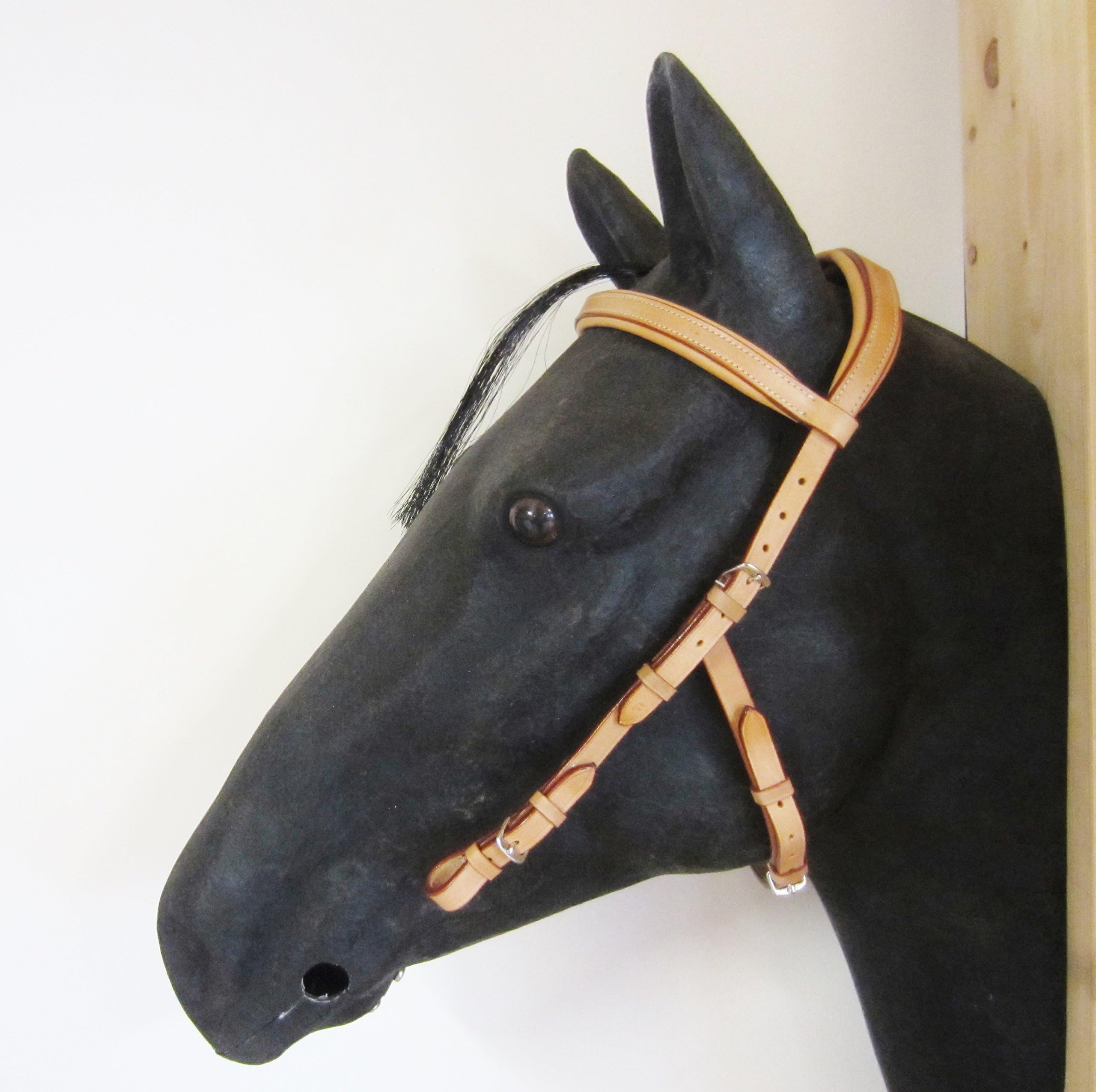 Headpiece,&nbsp;anatomic bridle &ldquo;Arrimar&rdquo; for bitless bridles and snaffles