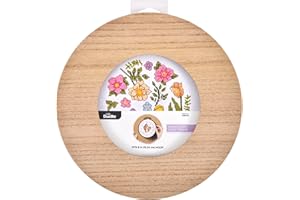 Bucilla Embroidery Hoop Circle Frame, Fits 6" Embroidery Hoop