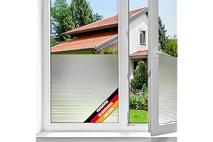 d-c-fix Pellicola adesiva per vetri finestre privacy autoadesivo Stripes oscurante opaca decorative impermeabile per cucina, casa, ufficio, bagno, doccia carta 45 x 200 cm