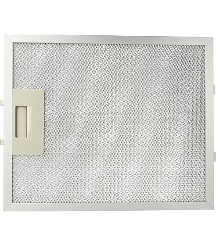 2 stuks vervangingsfilters voor afzuigkap, afzuigkapfilter, olie- en