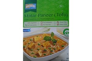 Ashoka Ready Meals Matar Paneer (Tofu) 280g (Pack of 10)