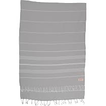 Bersuse Strandtuch Aus 100% Baumwolle – XXL 152x242 Cm, Beige, Sofa-Überwurf & Picknickdecke