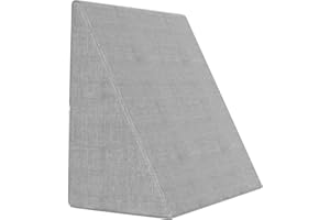 bonmedico Cuscino a Cuneo per Letto e Divano - Cuscino Triangolare Ergonomico in Memory Foam - Cuscino Schienale Letto Antireflusso e Anti Apnea Notturna - Guanciale Alzagambe